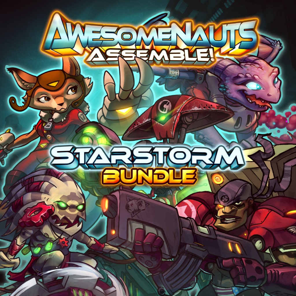 Awesomenauts Assemble! Starstorm Expansion Character Bundle [PS4] cover