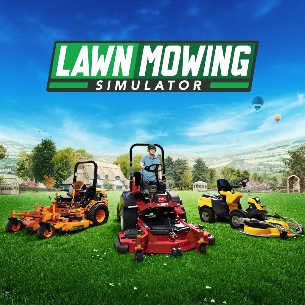 Lawn Mowing Simulator PS4 &amp; PS5 cover