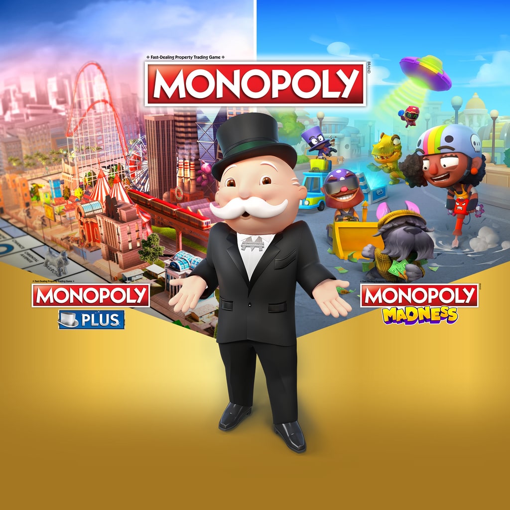 MONOPOLY PLUS + MONOPOLY Madness cover
