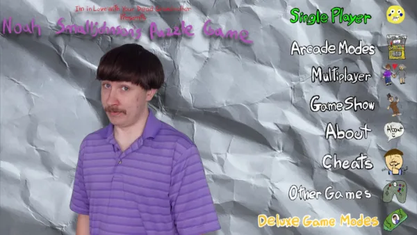 I'm in Love With Your Dead Grandmother Presents: Noah Smalljohnson's Puzzle Game: Digital Deluxe Mega Chad Edition [PS4] - изображение 2