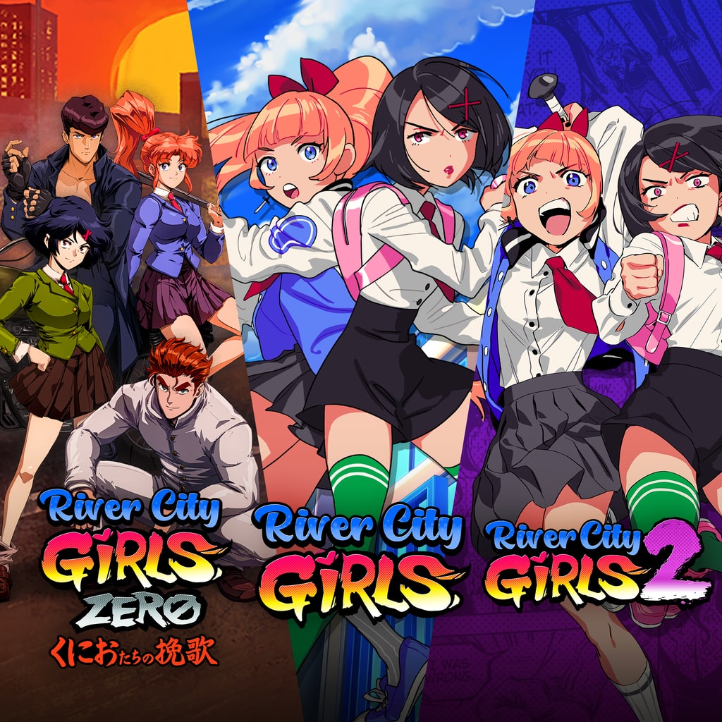 River City Girls 1, 2, and Zero Bundle cover