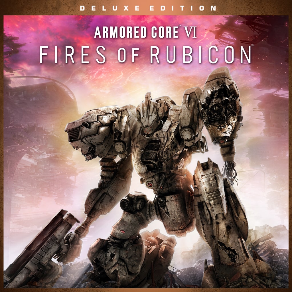 ARMORED CORE VI FIRES OF RUBICON - Deluxe Edition PS4 &amp; PS5 cover