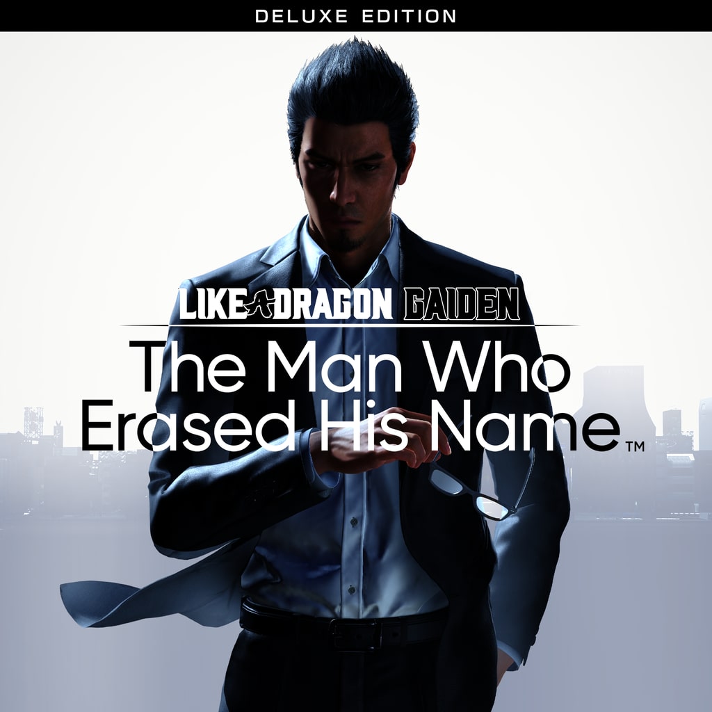 Like a Dragon Gaiden: The Man Who Erased His Name Deluxe Edition PS4 &amp; PS5 cover