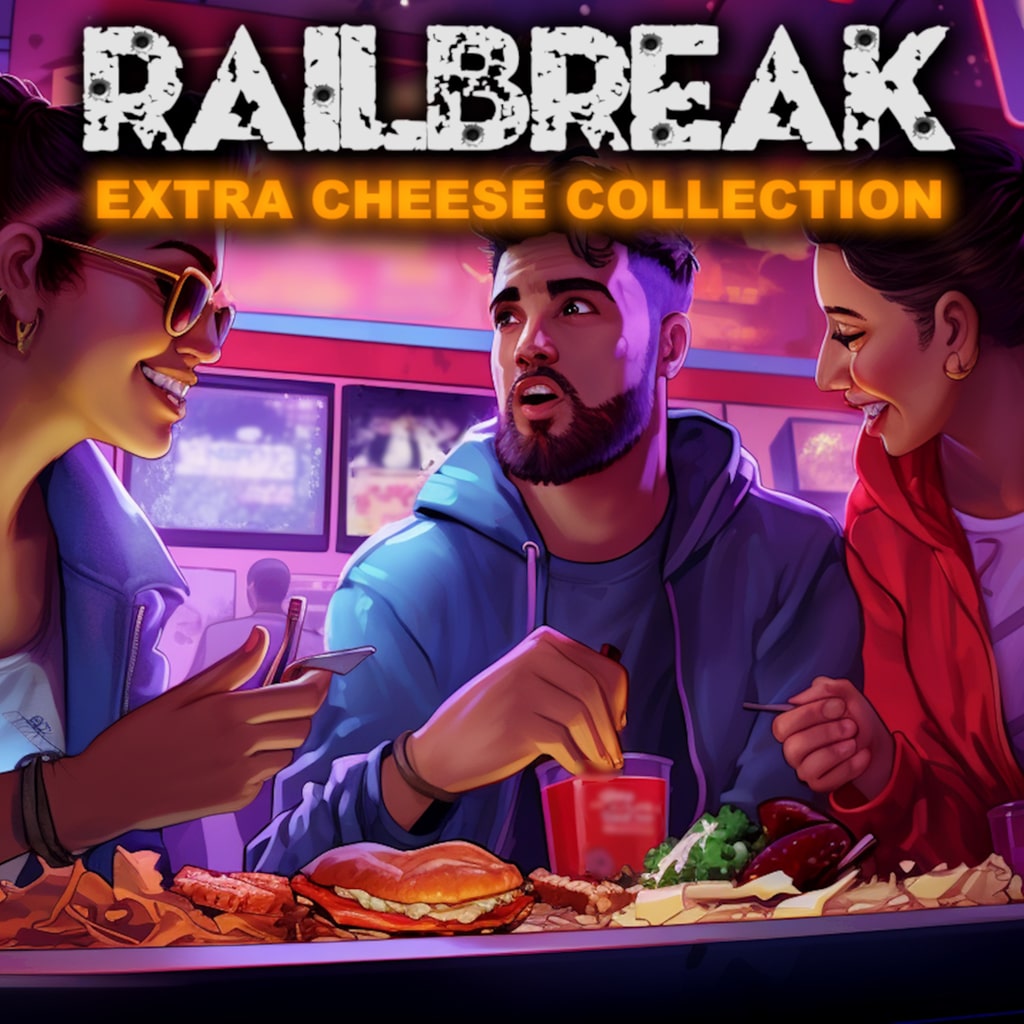 Railbreak: Extra Cheese Collection [PS4,&nbsp;PS5] cover