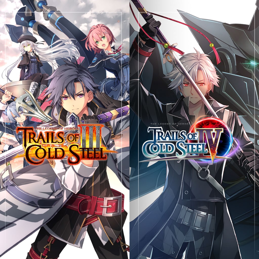 The Legend of Heroes: Trails of Cold Steel III / The Legend of Heroes: Trails of Cold Steel IV cover