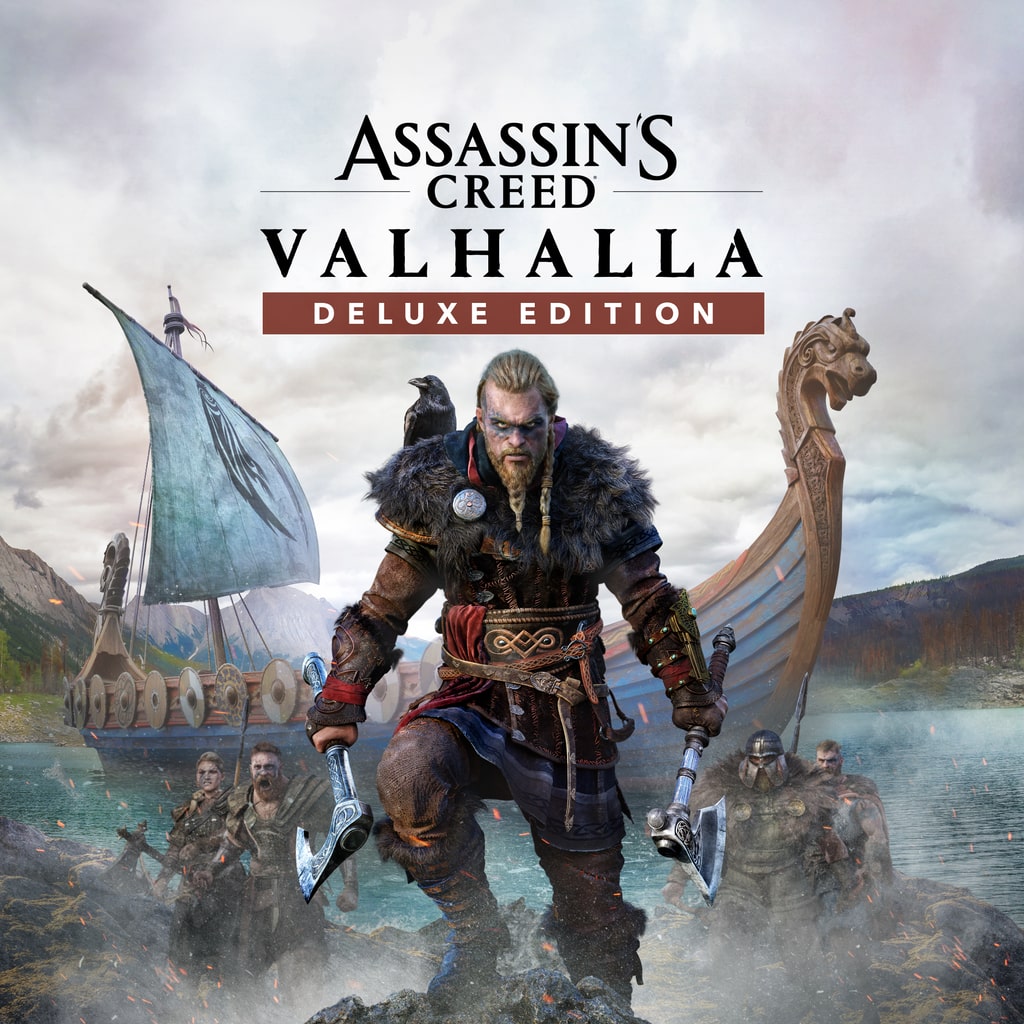 Assassin's Creed Valhalla Deluxe PS4 &amp; PS5 cover