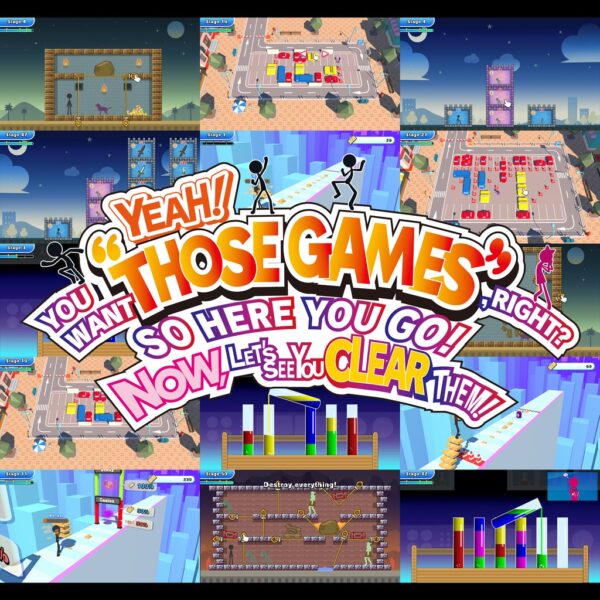 YEAH! YOU WANT "THOSE GAMES," RIGHT? SO HERE YOU GO! NOW, LET'S SEE YOU CLEAR THEM! [PS4, PS5]