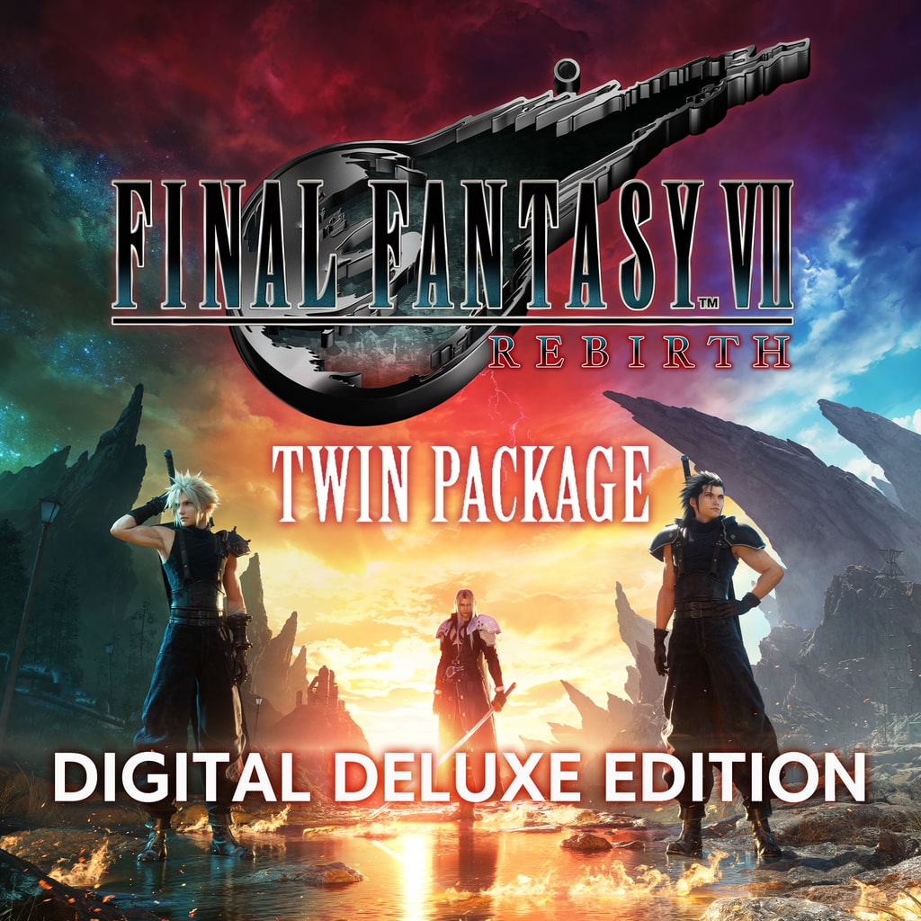 FINAL FANTASY VII REMAKE &amp; REBIRTH Digital Deluxe Twin Pack cover
