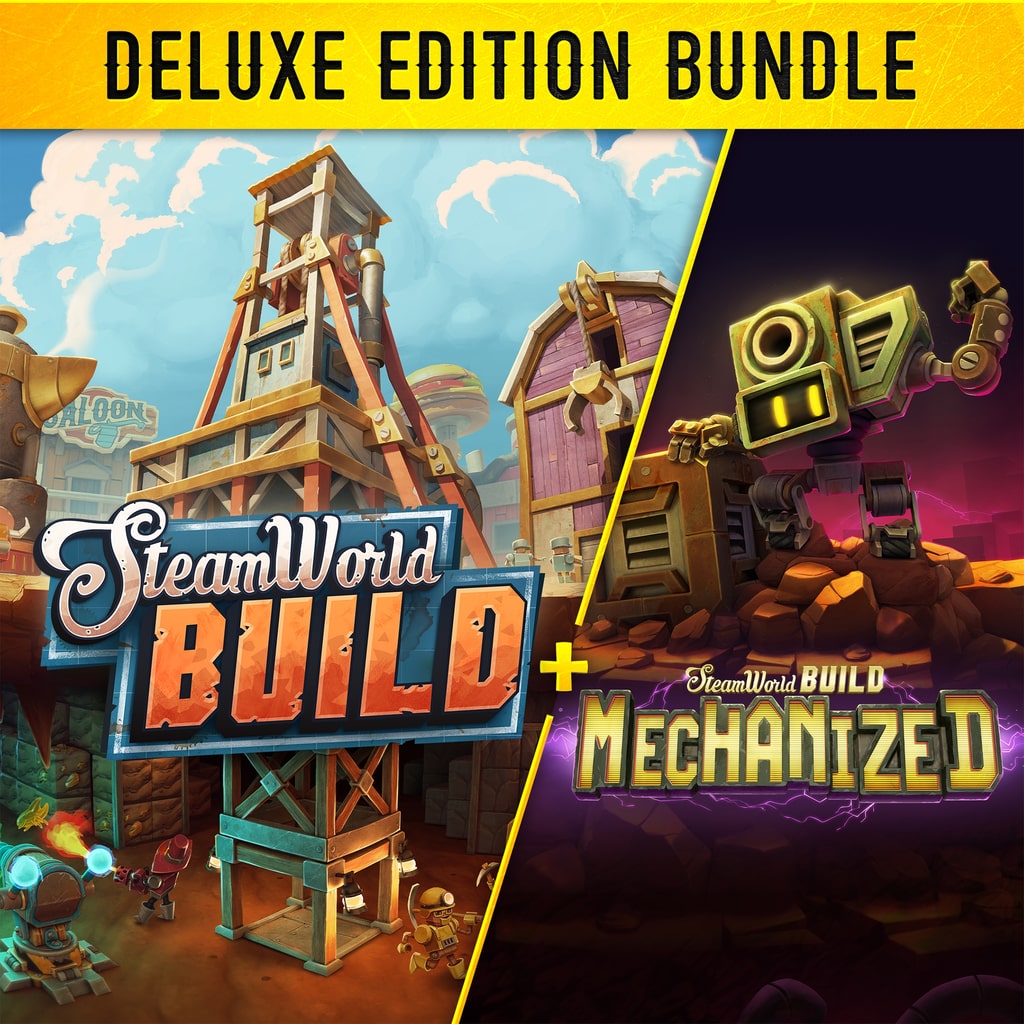 SteamWorld Build Deluxe Edition [PS4,&nbsp;PS5] cover