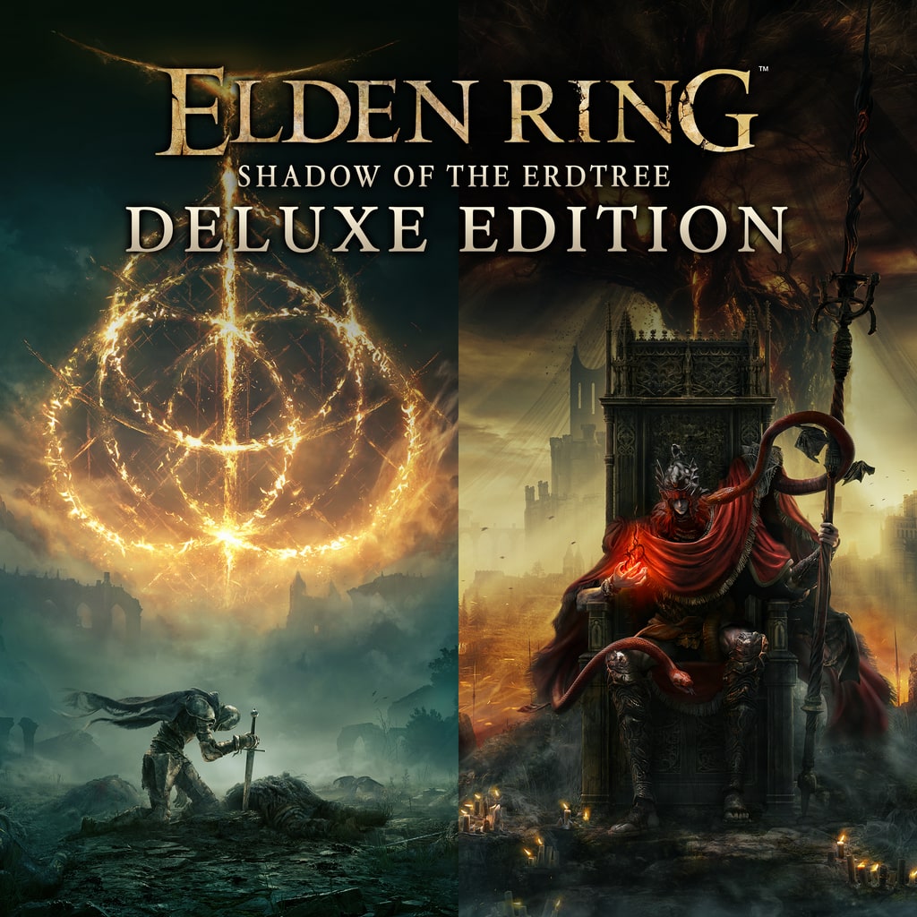 ELDEN RING Shadow of the Erdtree Deluxe Edition PS4 &amp; PS5 cover