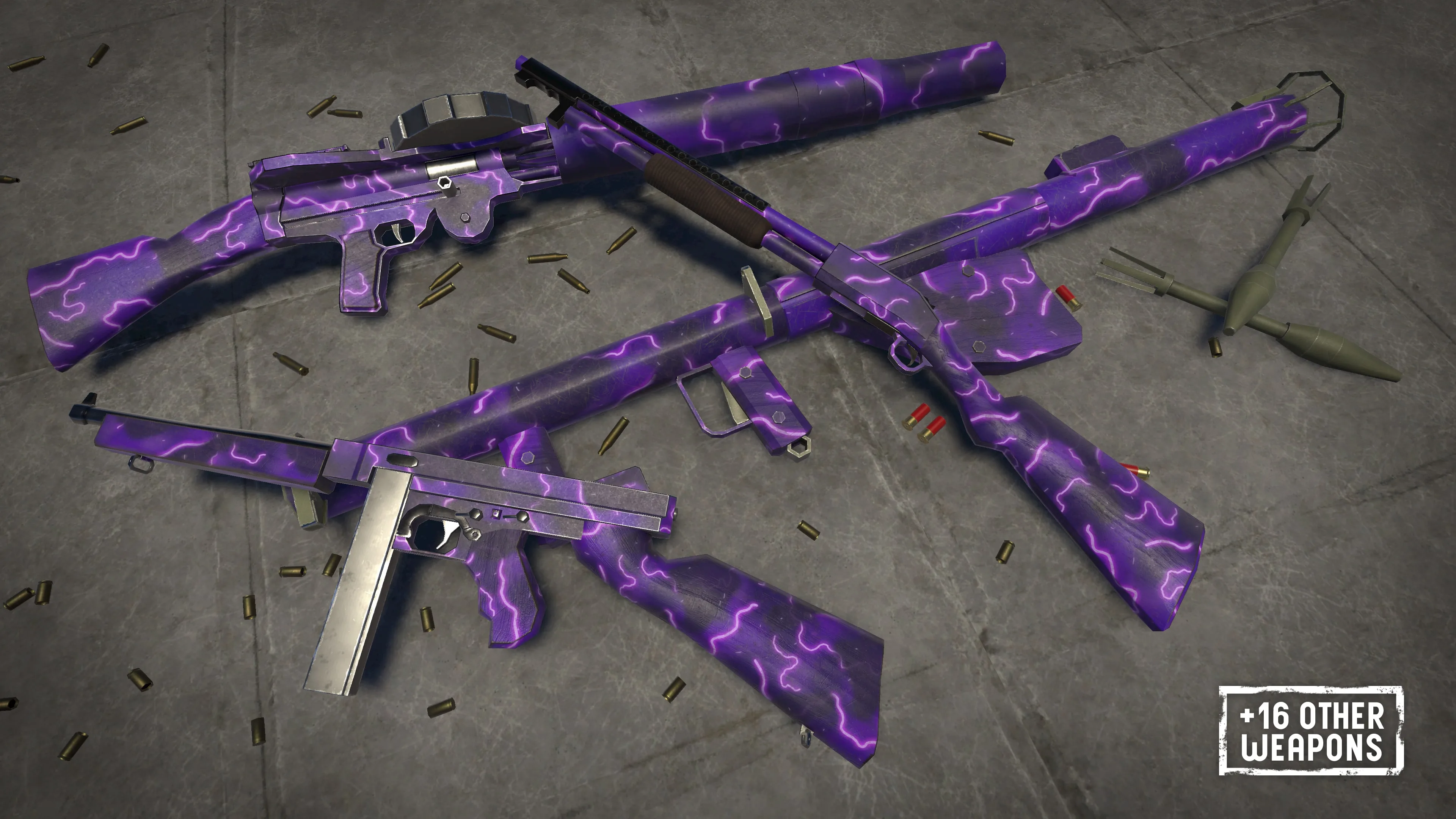D-Day Enhanced - Pink & Purple Weapon Skin Bundle [PS5] - изображение 3