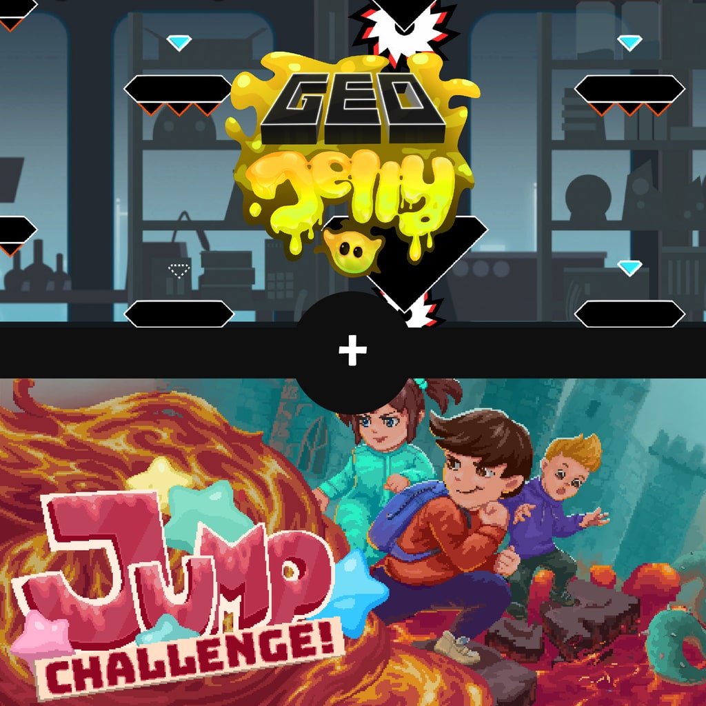 Jump Challenge! + GeoJelly Game Bundle [PS5] cover