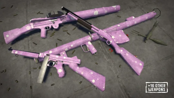 D-Day Enhanced - Pink & Purple Weapon Skin Bundle [PS5] - изображение 2