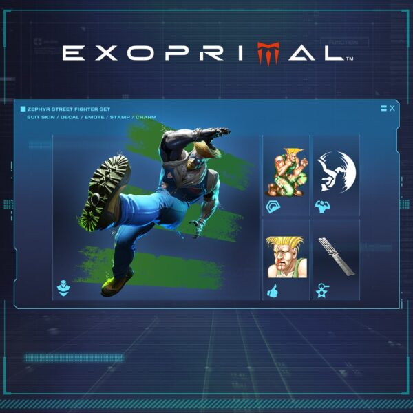 Exoprimal - Zephyr Street Fighter Set [PS4, PS5]