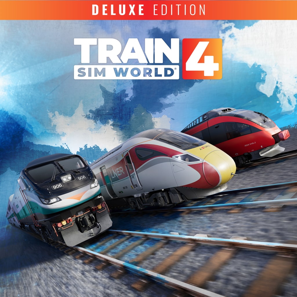 Train Sim World® 4: Deluxe Edition PS4 &amp; PS5 cover