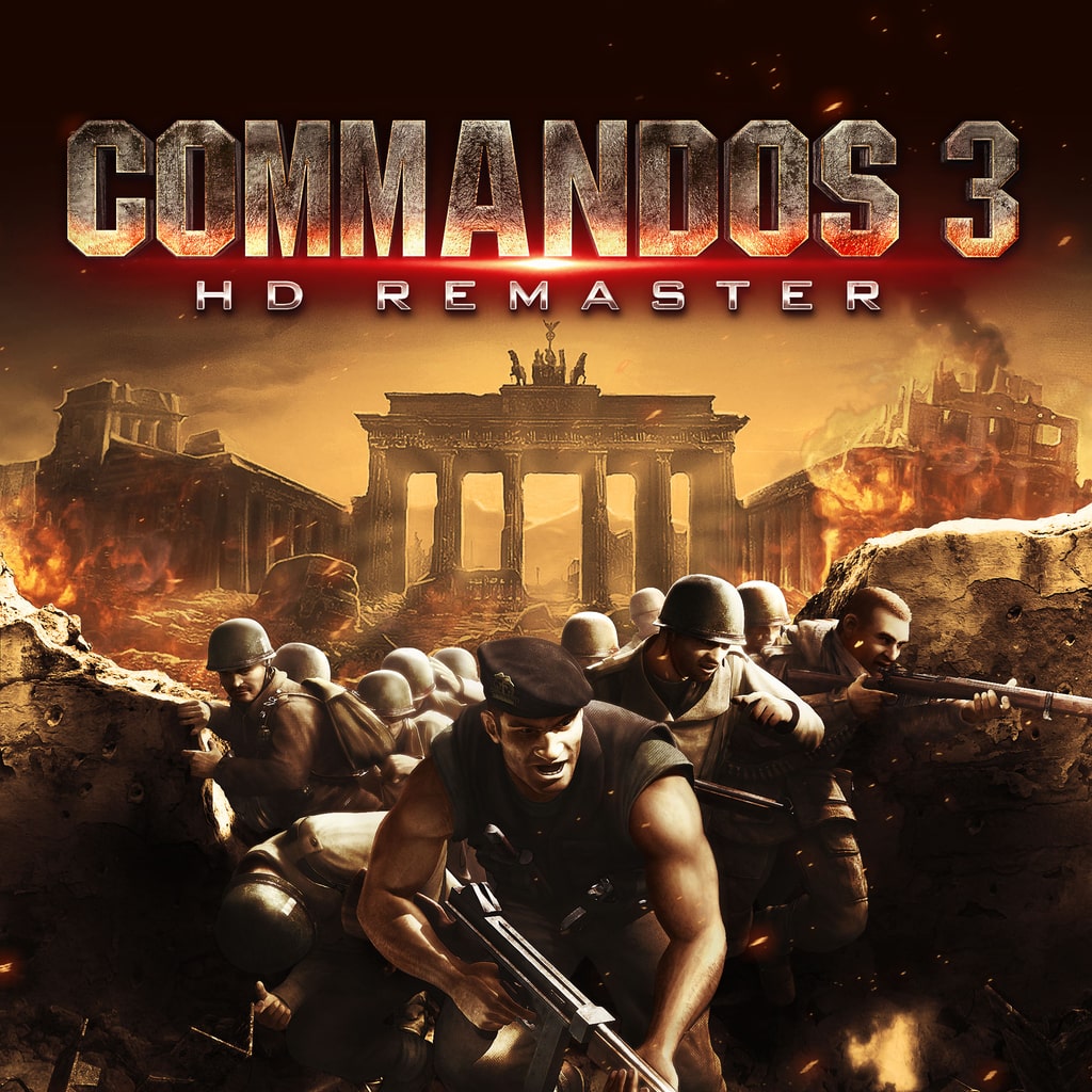 Commandos 3 - HD Remaster [PS4] cover