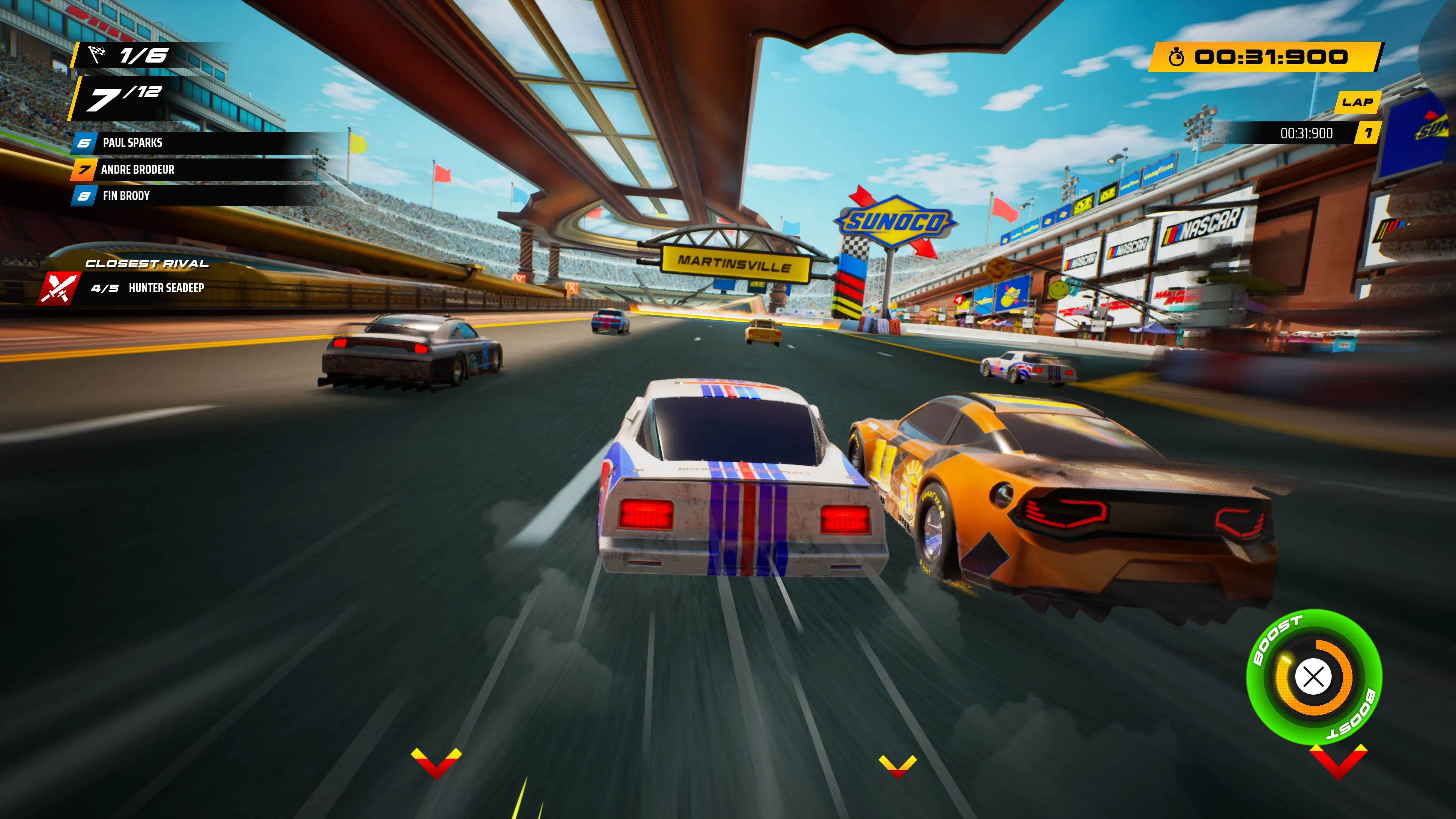 NASCAR Arcade Rush Project-X Edition [PS4,&nbsp;PS5] - изображение 4