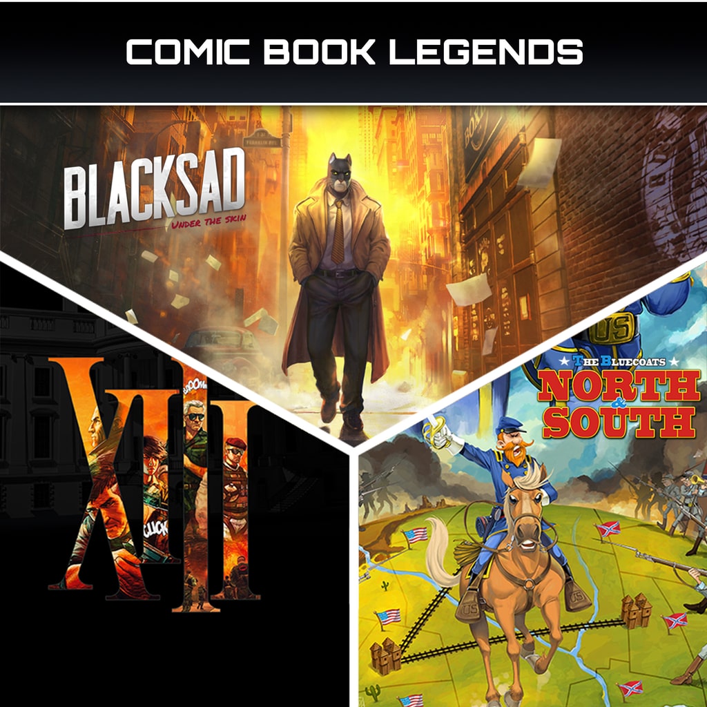 Comic Book Legends - Blacksad: Under the Skin, The Bluecoats: North &amp; South, XIII Bundle [PS4,&nbsp;PS5] cover