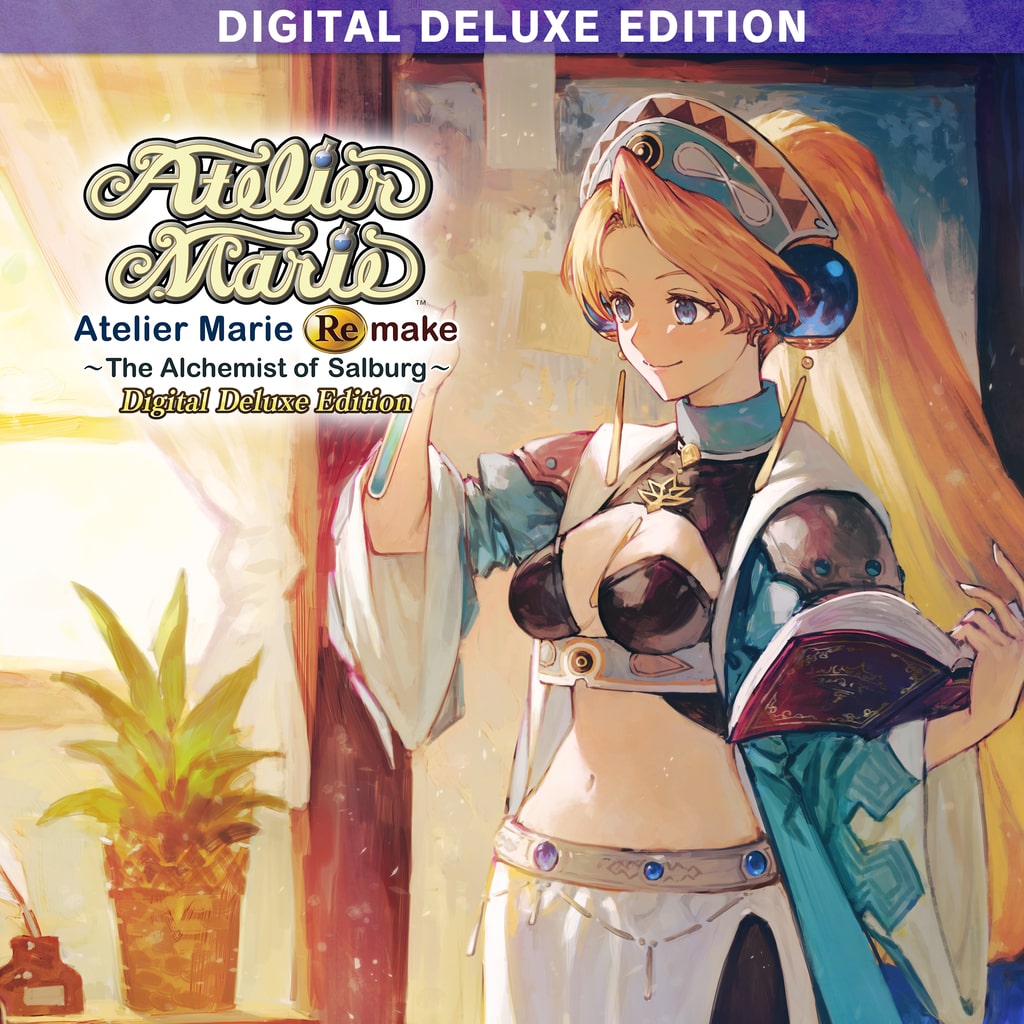Atelier Marie Remake: The Alchemist of Salburg Digital Deluxe Edition (PS4 &amp; PS5) cover
