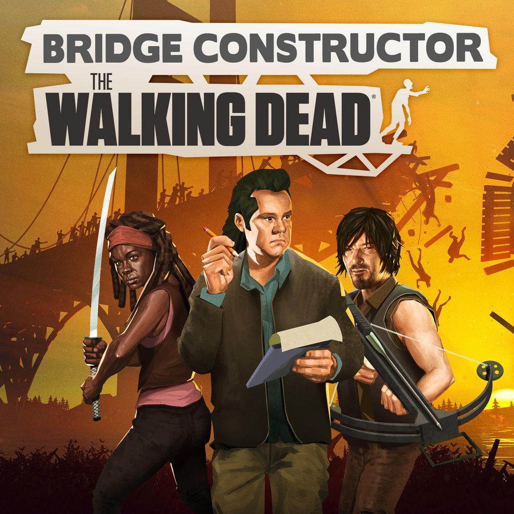 Bridge Constructor: The Walking Dead - PS4 &amp; PS5 cover