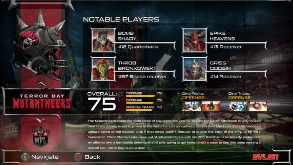 Mutant Football League - Terror Bay Mutantneers [PS4] - изображение 3