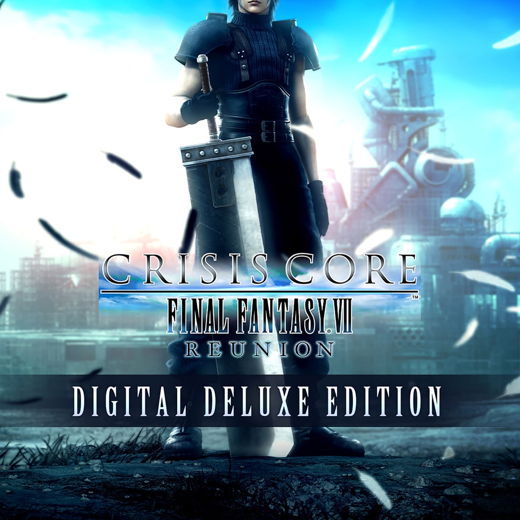 CRISIS CORE –FINAL FANTASY VII– REUNION DIGITAL DELUXE EDITION PS4 &amp; PS5 cover