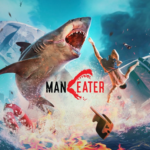 Maneater PS4 &amp; PS5 cover