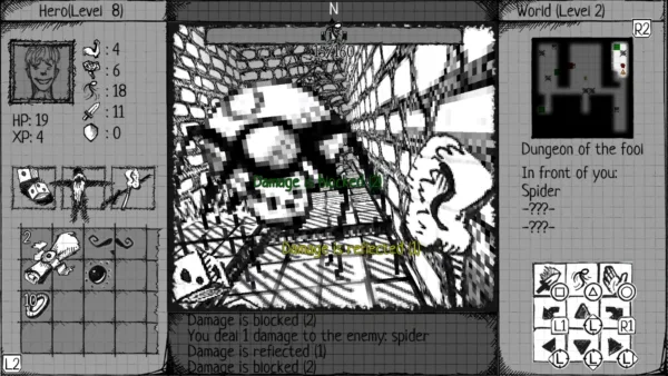 Drawngeon: Dungeons of Ink and Paper [PS4] - изображение 4