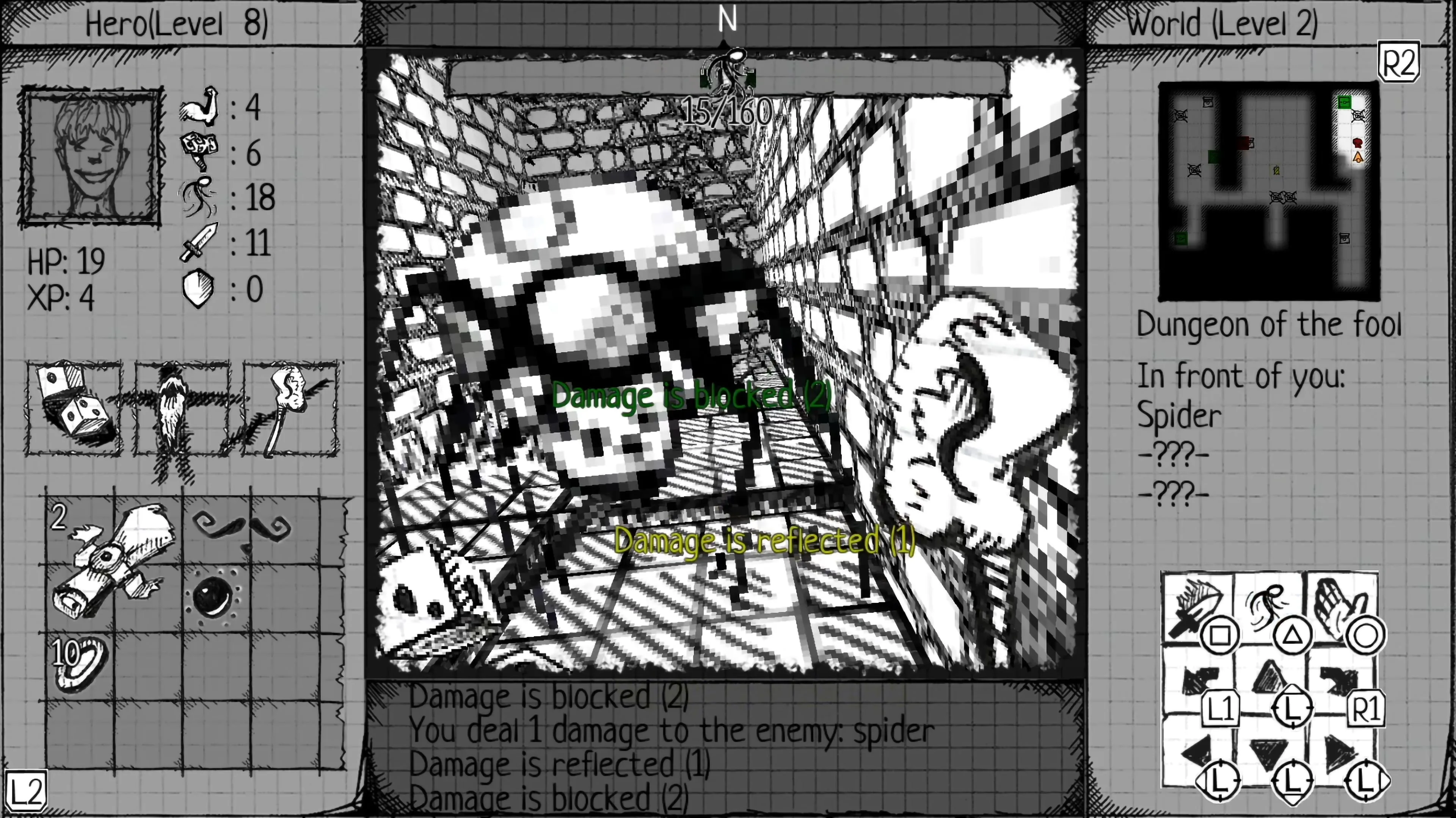 Drawngeon: Dungeons of Ink and Paper [PS4] - изображение 4