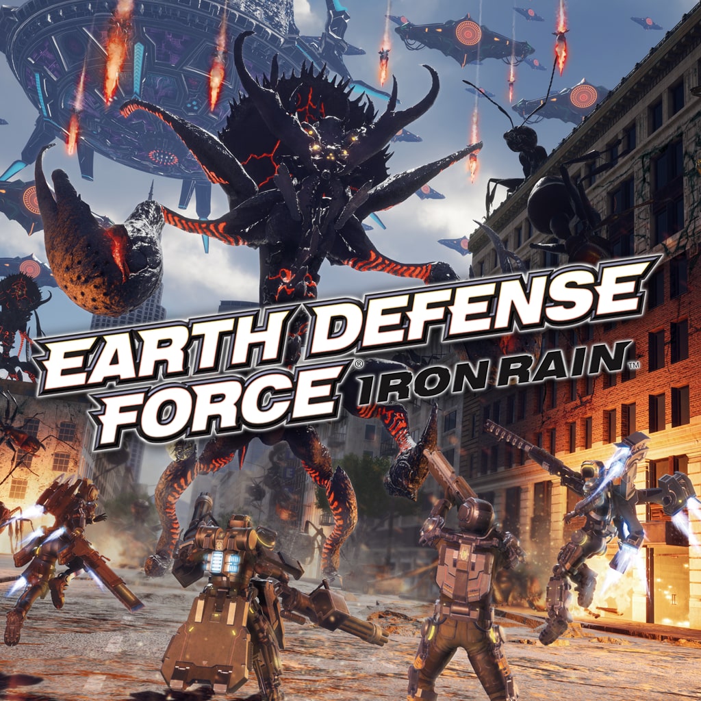 EARTH DEFENSE FORCE: IRON RAIN [PS4] cover