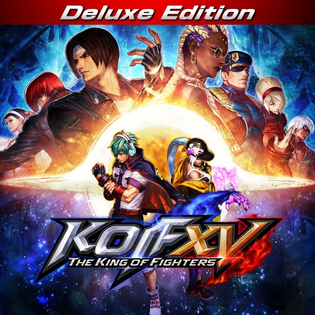 THE KING OF FIGHTERS XV Deluxe Edition PS4 &amp; PS5 cover