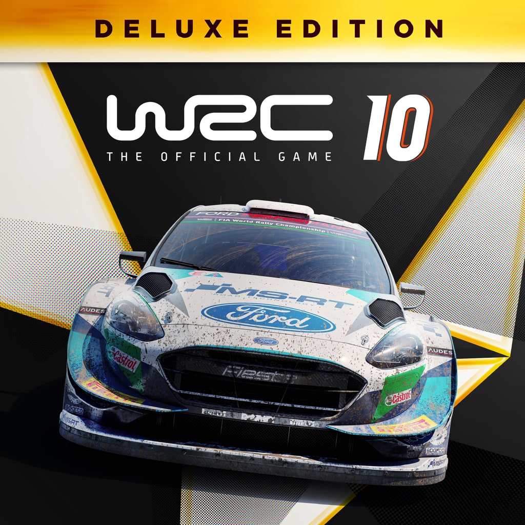 WRC 10 - Deluxe Edition PS4 &amp; PS5 cover