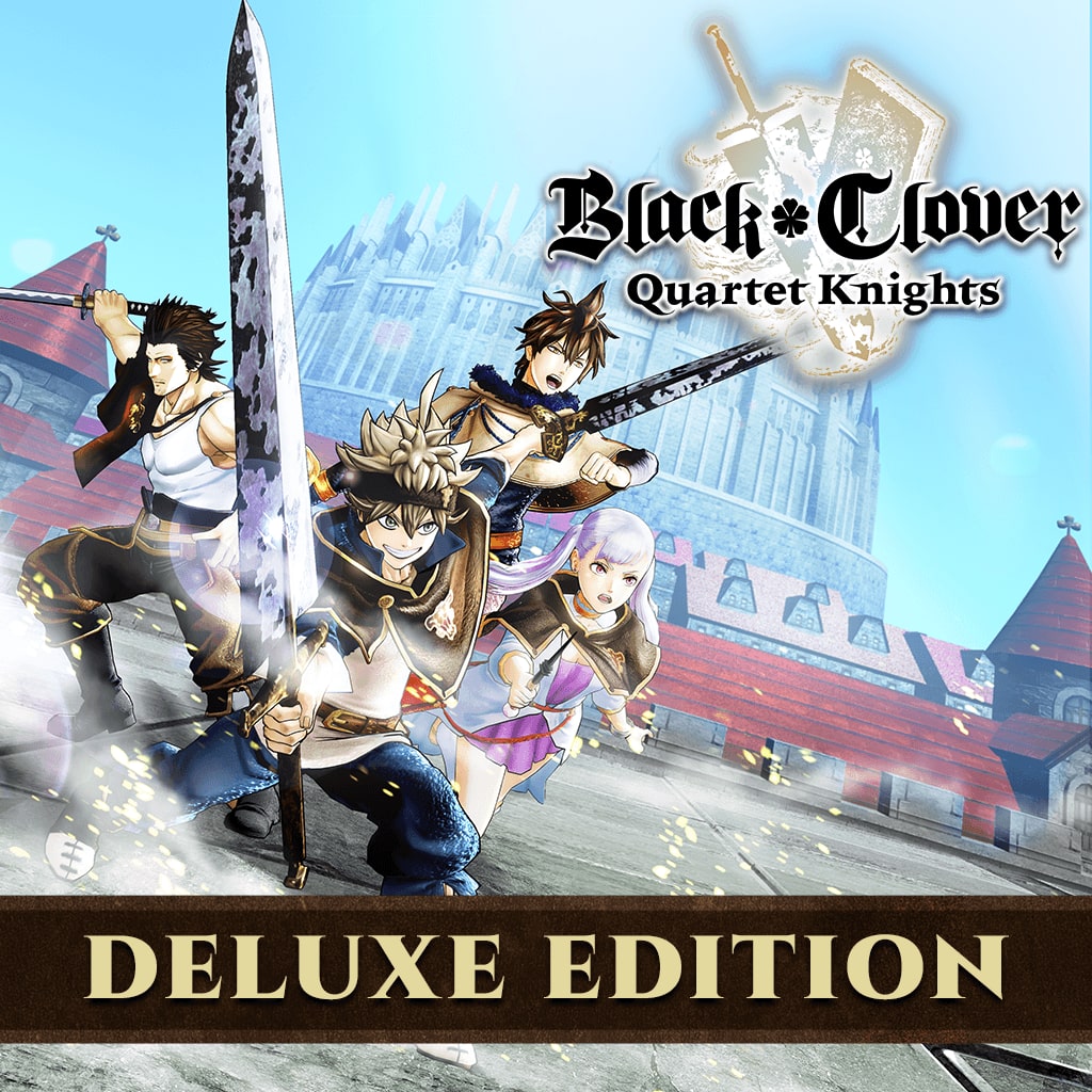 BLACK CLOVER: QUARTET KNIGHTS Deluxe Edition [PS4] cover