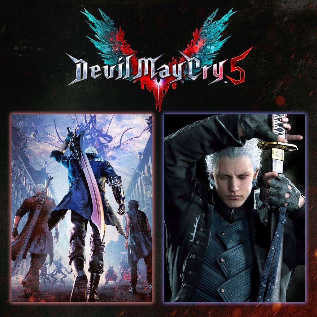 Devil May Cry 5 + Vergil cover