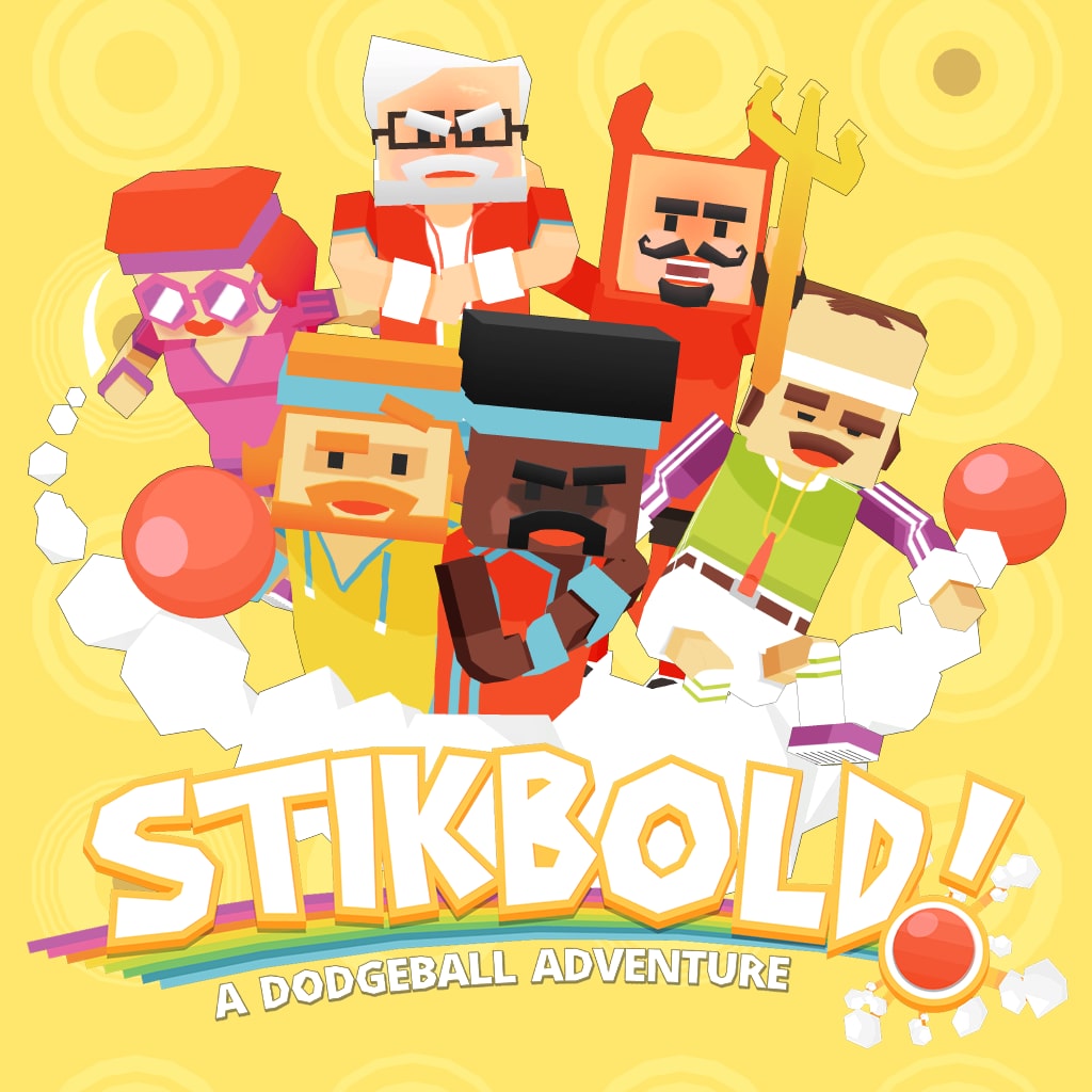 Stikbold! A Dodgeball Adventure [PS4] cover