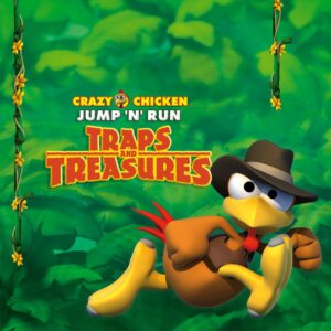 Crazy Chicken Jump 'n' Run Traps and Treasures [PS4]