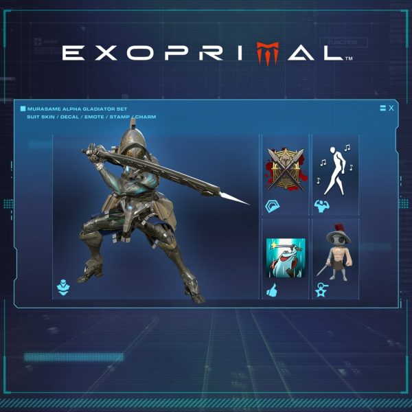 Exoprimal - Murasame Alpha Gladiator Set [PS4, PS5]