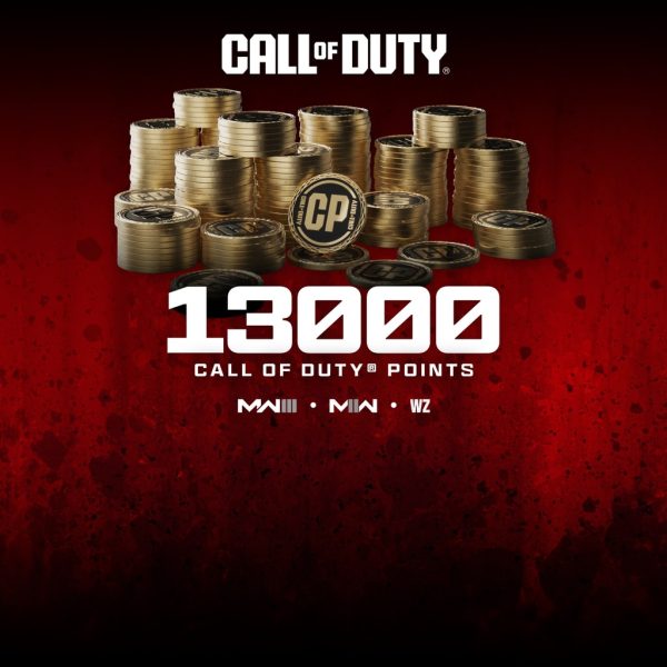 13,000 Black Ops 7 or Call of Duty: Warzone Points