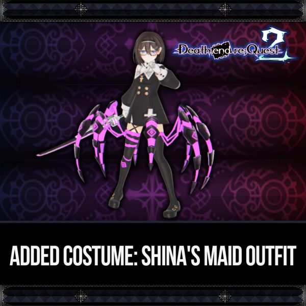 Death end re;Quest 2 - Additional Outfit: Shina's Maid Outfit [PS4] - изображение 1