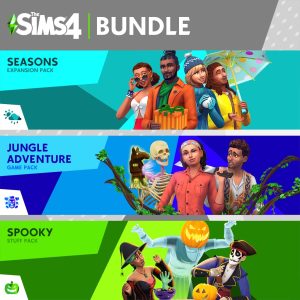 The Sims 4 Bundle - Seasons, Jungle Adventure, Spooky Stuff [PS4]