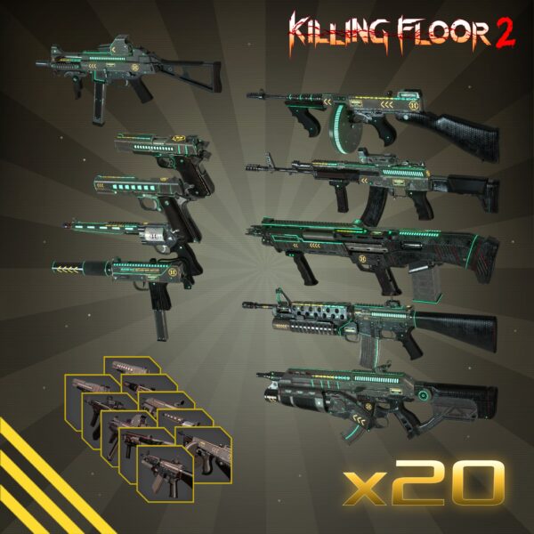 Killing Floor 2 - Jaeger MKII Weapon Skin Bundle Pack