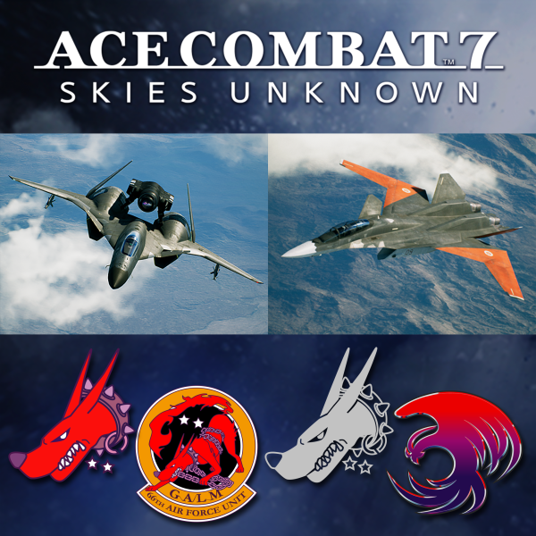 ACE COMBAT 7: SKIES UNKNOWN - ADFX-01 Morgan Set [PS4] - изображение 1