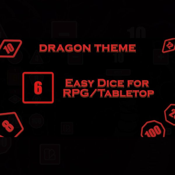 Easy Dice for RPG/Tabletop - Dragon Theme [PS4]