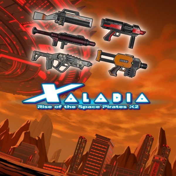 XALADIA: Rise of the Space Pirates X2 - Gun Weapons Pack [PS5]