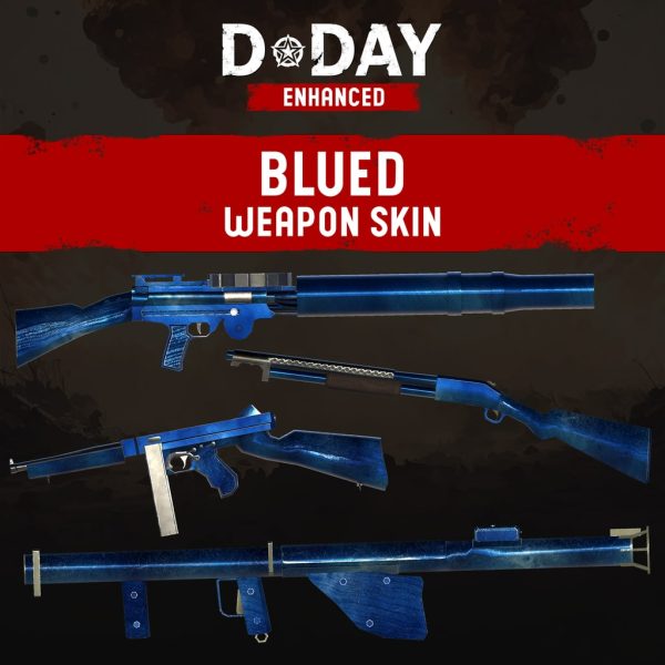 D-Day Enhanced - Blued Weapon Skin [PS5] - изображение 1