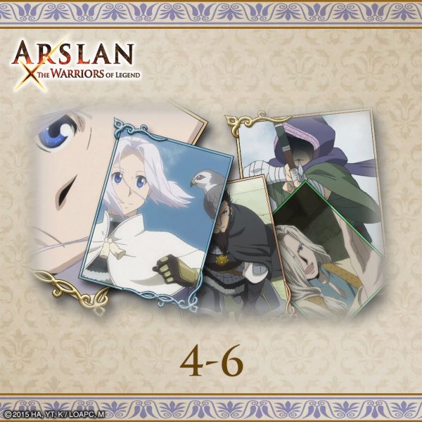 ARSLAN - Skill Card Set 4-6 [PS4]