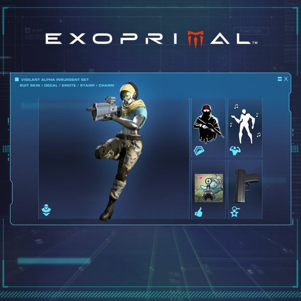 Exoprimal - Vigilant Alpha Insurgent Set [PS4, PS5]