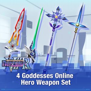 Neptunia VIIR: 4 Goddesses Online Hero Weapon Set [PS4]