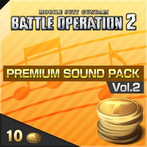 MOBILE SUIT GUNDAM BATTLE OPERATION 2 - Premium Sound Pack Vol. 2 