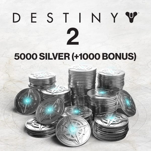 5000 (+1000 Bonus) Destiny 2 Silver - изображение 1